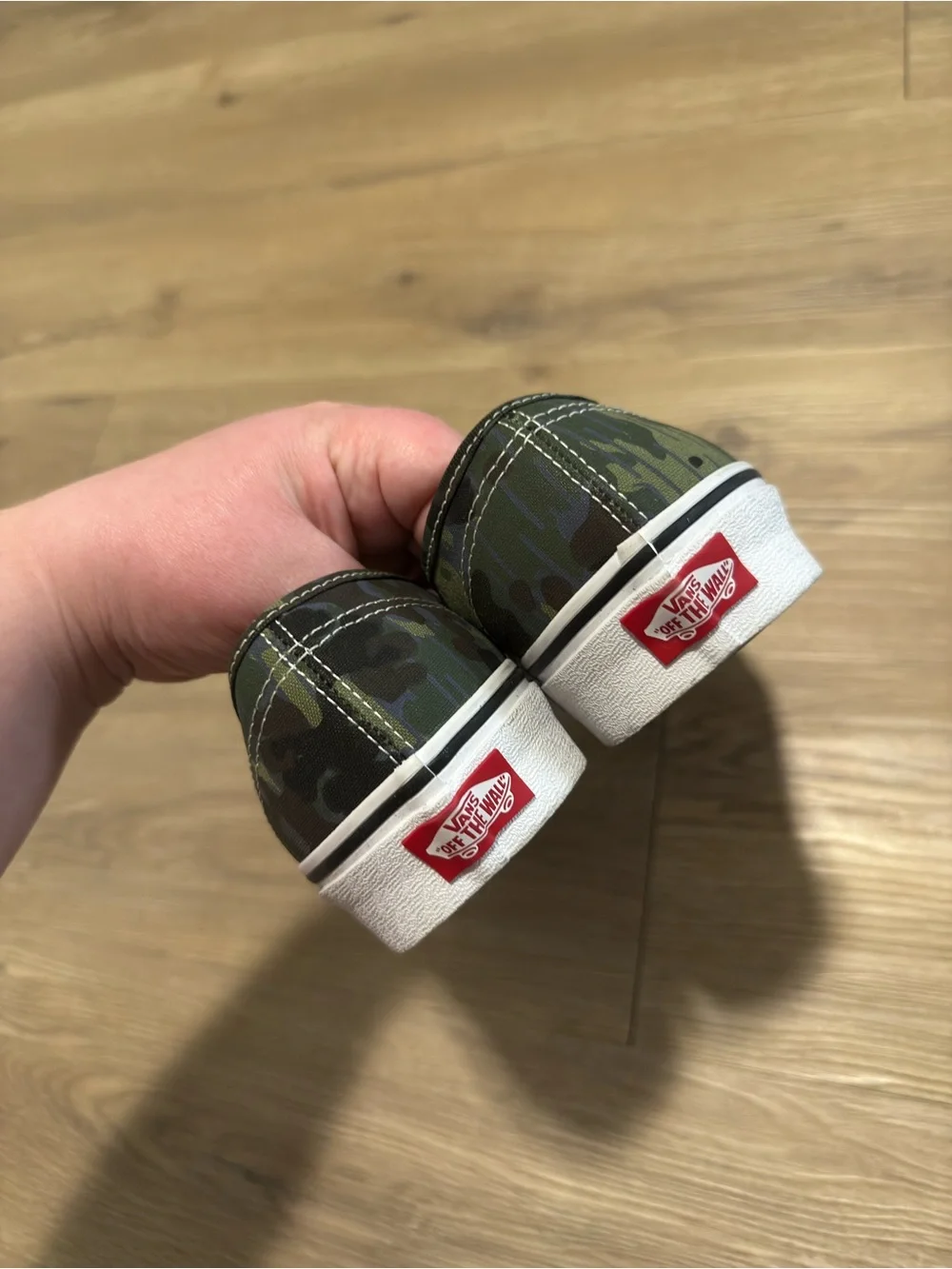 Vans Authentic Camo Canvas Sneakers
